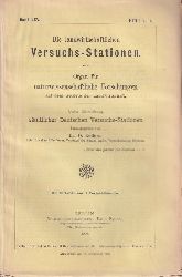 Kellner,Oscar. (Hsg.)  Die landwirthschaftlichen Versuchs-Stationen Band LXV, 1906 
