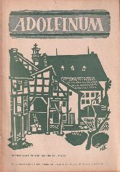Adolfinum Bückeburg  Adolfinum Schulzeitschrift Heft 26 vom 28.Juni 1957 