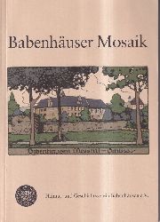 Wittenberger,Georg und Klaus Ltzsch  Babenhuser Mosaik 