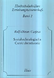 Casjens,Rolf-Dieter  Sozialtechnologische Curriculumtheorie 
