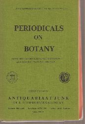 Antiquariaat Junk  Periodicals on Botany 
