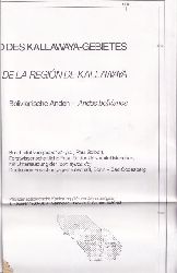 Seibert,Paul  Vegetationskarte des Hochlandes von Ulla-Ulla und des Kallawaya 