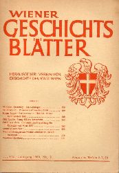 Wiener Geschichtsbltter  Wiener Geschichtsbltter 15 .(75.) Jahrgang 1960 Heft Nr.2 