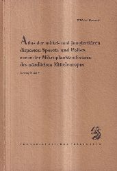 Krutzsch,Wilfried  Atlas der mittel- und jungtertiren dispersen Sporen- und Pollen 