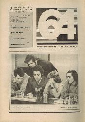 Schachzeitschrift 64  Schachzeitschrift 64 Jahr 1977, Heft No 1, 5, 7, 10, 12, 13, 22, 25 