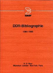 Sperling,Walter und Lothar Zgner (Hsg.)  DDR-Bibiographie 1984-1986 