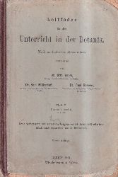 Vogel,Otto und K.Mllenhoff und P.Rseler  Leitfaden fr den Unterricht in der Botanik Heft I. Kursus 1 und 2. 