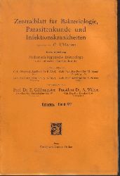 Zentralblatt fr Bakteriologie, Parasitenkunde  und Infektionskrankheiten.1.Abteilung 97.Band 1930 No.1/2-25/26 