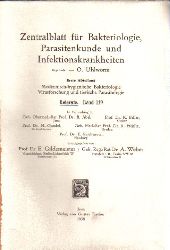 Zentralblatt fr Bakteriologie, Parasitenkunde  und Infektionskrankheiten 1.Abteilung 129.Band 1938 No.1/2-25/26 
