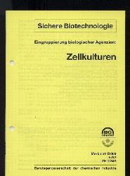 Berufsgenossenschaft der chemischen Industrie  Eingruppierung von biologischen Agenzien: Zellkulturen 
