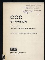 Badische Anilin-&Soda-Fabrik AG  CCC Syposium abgehalten am 14.12.1965 
