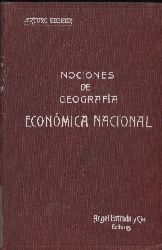 Seeber,Arturo  Nociones de Geografia Economica Nacional 