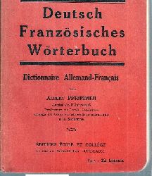 Pfrimmer,Albert  Deutsch Franzsisches Wrterbuch 