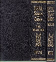 U.S.T.A.Sires and Dams  Annual Year Book Trotting and Pacing in 1976 Volume 89 