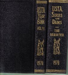 U.S.T.A.Sires and Dams  Annual Year Book Trotting and Pacing in 1978 Volume 91 