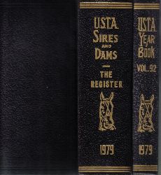U.S.T.A.Sires and Dams  Annual Year Book 1979 Volume 92 