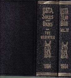 U.S.T.A.Sires and Dams  Annual Year Book Trotting Register for 1984 Volume 97, Part 1 und 2 