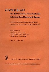 Zentralblatt fr Bakteriologie, Parasitenkunde  Infektionskrankheiten und Hygiene.2.naturwiss.Abteilung.115 Band.1962 
