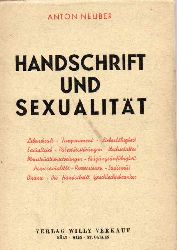 Neuber,Anton  Handschrift und Sexualitt 
