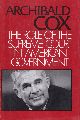 Cox,Archibald  The Role of the Supreme Court in American Government 