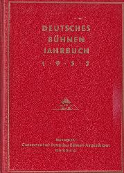 Genossenschaft Deutscher Bhnen-Angehrigen  Deutsches Bhnen Jahrbuch 63. Jahrgang 1955 