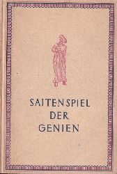 Ulmer,Friedrich  Saitenspiel der Genien 