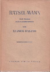 Paneth,Ludwig  Rtsel Mann 