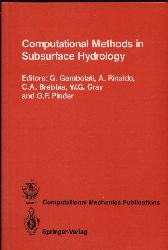 Gambolati,G. and A.Rinaldo and weitere  Computational Methods in Subsurface Hydrology 