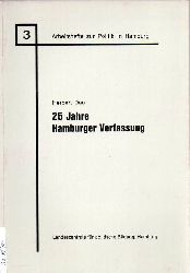 Dau,Herbert  25 Jahre Hamburger Verfassung 