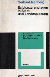 Isenberg,Gerhard  Existenzgrundlagen in Stadtund Landesplanung 