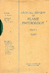 Annual Reviews of Plant Physiology  Volume 11 / 1960 