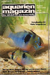 Aquarienmagazine des Kosmos-Vlg.  Heft 10, Zwergbuntbarsche, Fische fotografieren 