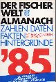 Haefs,Hanswilhelm(Hsg.)  Der Fischer Weltalmanach 1985 