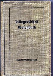 Beyer,Rudolf (Hsg.)  Brgerliches Gesetzbuch fr das Deutsche Reich nebst dem 
