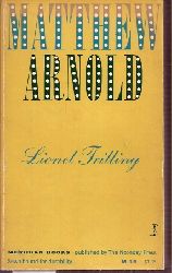 Trilling,Lionel  Matthew Arnold 