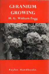 Fogg,H.G.Witham  Geranium Growing 