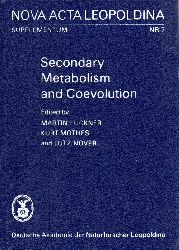 Luckner,Martin+Kurt Mothes+Lutz Nover  Secondary Metabolism and Coevolution, Cellular,intercelular and 