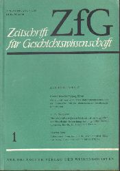 Zeitschrift fr Geschichtswissenschaft  XXI.Jahrgang 1973.Heft 1 bis 12 (12 Hefte) 