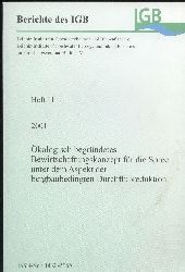 Berichte des IGB  Heft 11/2001: kologisch begrndetes Bewirtschaftungskonzept fr die 
