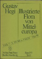 Hegi,Gustav  Illustrierte Flora von Mitteleuropa.Band VI.Teil 3,Lieferung 5 