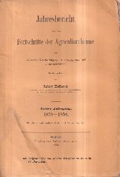 Hoffmann,Robert (Hsg.)  Jahresbericht ber die Fortschritte der Agriculturchemie Erster 
