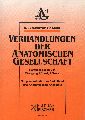 Khnel,Wolfgang(Hsg.)  Verhandlungen der Anatomischen Gsellschaft.87.Versammlung in Mainz 
