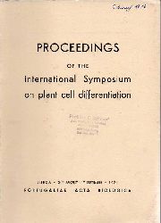 Salome,Maria  Proceedings of the International Symposium on Plant Cell 