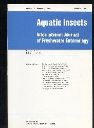Aquatic insects  Aquatic insects Vol. 13, Number 1-4, 1991 (4 Hefte) 