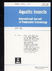 Aquatic insects  Aquatic insects Vol. 21 Number 1-4, 1999 (4 Hefte) 