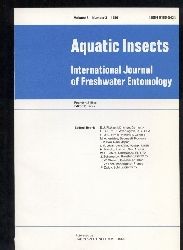 Aquatic insects  Aquatic insects Vol. 8 Number 1-4, 1986 (4 Hefte) 