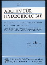 Archiv fr Hydrobiologie  Vol. 141, No. 1-4 (4 Hefte) 