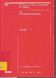 Khler,Ulrich  Studien- und Forschungsfhrer Ethnologie 1981 