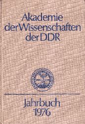 Akademie der Wissenschaften der DDR  Jahrbuch 1976 