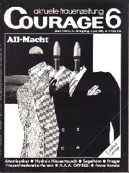 Courage  Courage 6.Jahrgang 1981 Hefte 1-6, 8-9 und 11,12 (10 Hefte) 